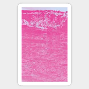 Pink Ocean Vibes - Stunning Gradient Seascape T-Shirt Sticker